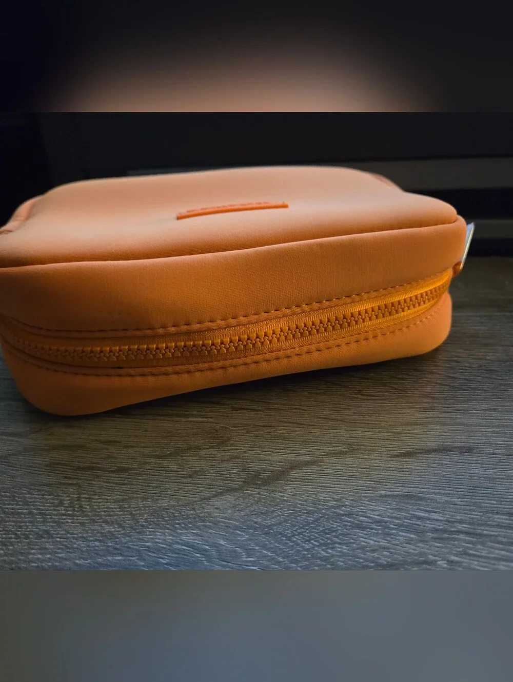 Sideline Bags Orange Cosmetic Pouch